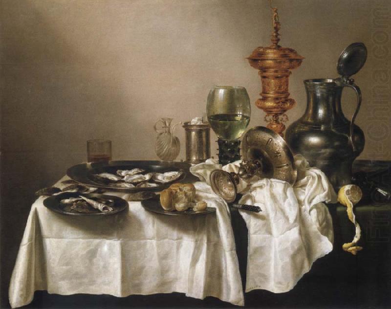 Willem Claesz Heda Style life with gilded cup china oil painting image